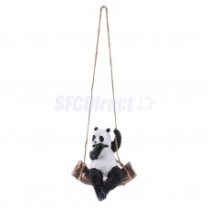 Resin Simulation Panda Ornaments Lifelike Panda Figurines Garden Yard Decor   142637940312